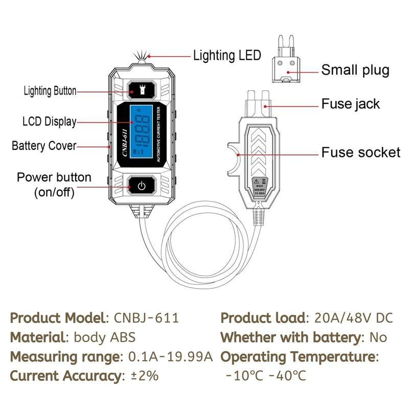🌟Last Day Promotion 49%🔥🚗Automotive Circuit Fault Probe Tester